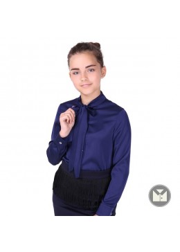 Timbo темно-синяя блузка для девочки Kara B059167